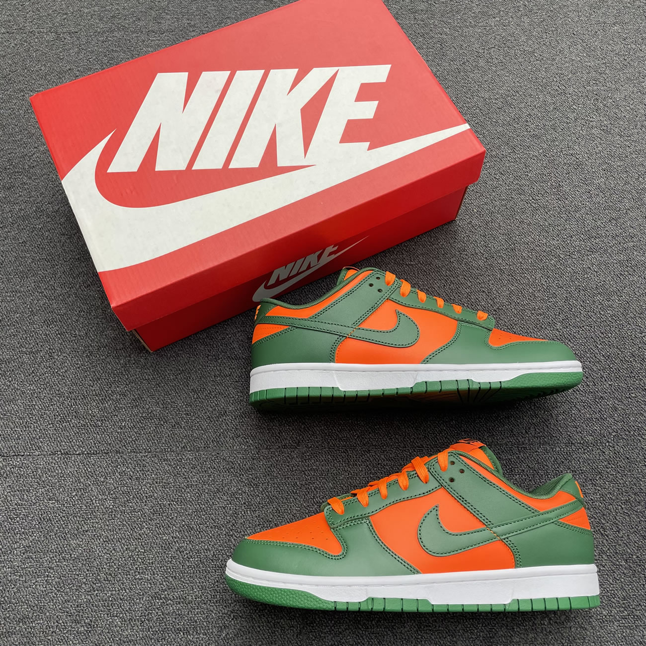 Nike Dunk Low Miami Hurricanes Dd1391 300 (7) - newkick.cc